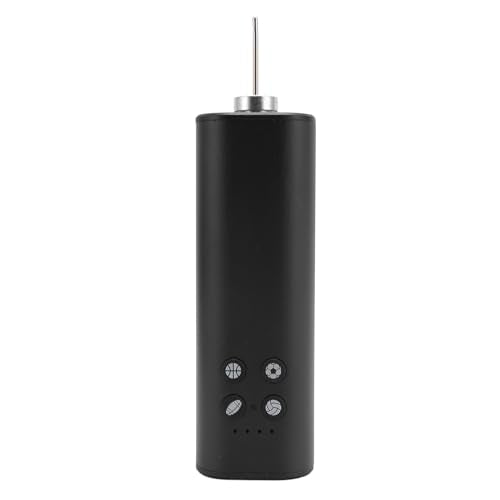 Electric Ball Pump Automatic Basketball Pump Portable Sports Ball Inflator with 4 Preset Modes 1400mAh Battery for Football Basketball Volleyball