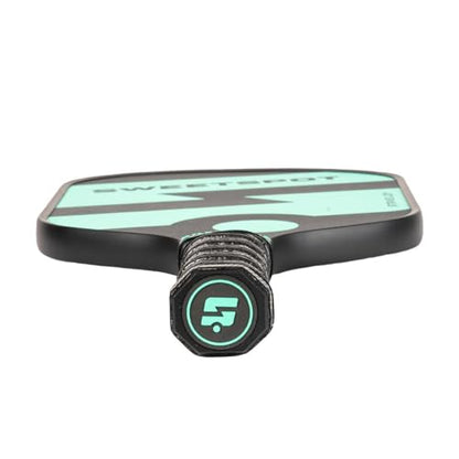 Strike Joy Pickleball Paddle | USAPA Approved | Lightweight Pickle Ball Racket - color: Black/Mint