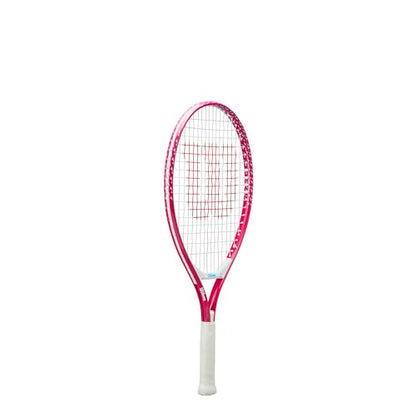 Wilson Ultra Power 21" Junior Recreational Tennis Racket - Pink/White/Blue