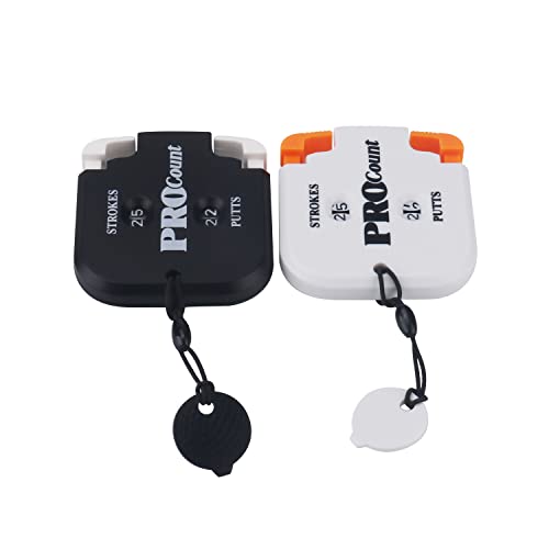 Mini Golf Score Counter Scorekeeper Up to 99 Shots Score with Reset Clip (Pack of 2) - color: Color 4