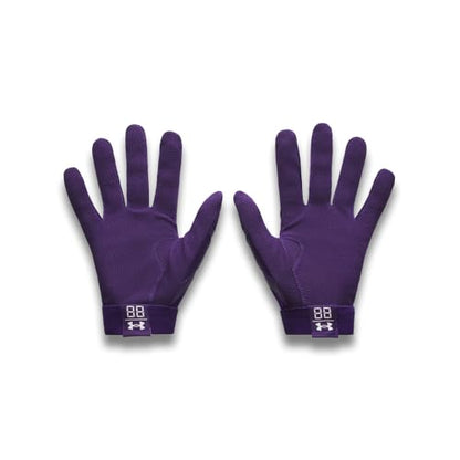 Under Armour Clean Up Baseball Gloves - color: (500) Purple / Purple / White, size: Large