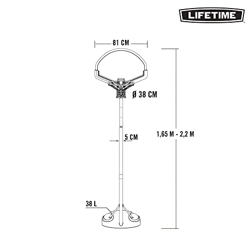 Lifetime 32" Youth Portable Basketball Hoop