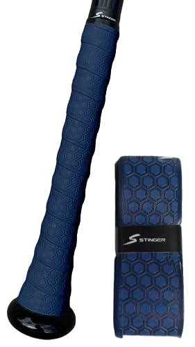 Stinger Sports Premium Polymer Bat Grip (Baseball and Softball) - color: Navy