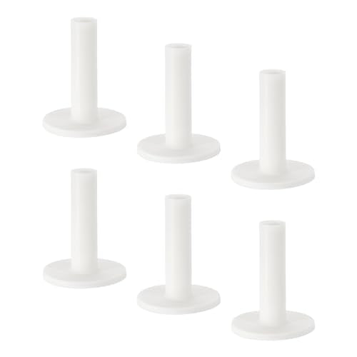 PATIKIL Rubber Golf Tee, Tall Training Driving Range Tee Stable Ball Holder for Outdoor Indoor Hitting Mats - color: White, size: 2.8 Inch
