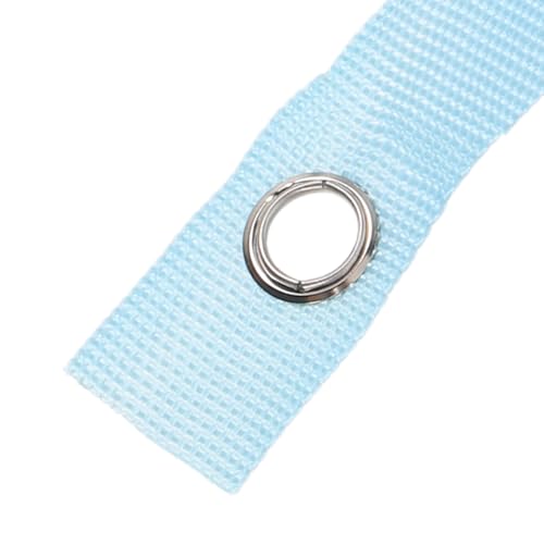 1 Set Blue Volleyball Boundary Lines with Anchors - Beach Volleyball Court Line Marker - High Visibility Webbing Setting Up Outdoor Sand Courts for Training