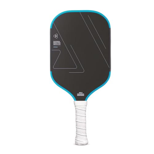Carbon Fiber Pickleball Paddles, Lightweight Pickleball Paddle Set with Comfortable Grip, Includes Balls & Carry Bag, Pickleball Rackets for Beginners & Intermediate Players - color: Gradient Blue