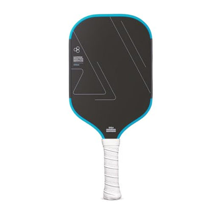 Carbon Fiber Pickleball Paddles, Lightweight Pickleball Paddle Set with Comfortable Grip, Includes Balls & Carry Bag, Pickleball Rackets for Beginners & Intermediate Players - color: Gradient Blue