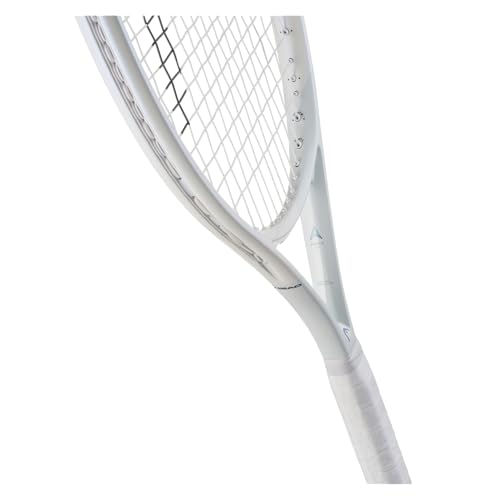 HEAD PWR 110 Tennis Racquet – Lightweight Oversized Frame for Beginner & Intermediate Players, Extended Length (27.4 in), Strung Mid Tension with Velocity 16G String, 4 1/8" Grip - size: 4 1/8