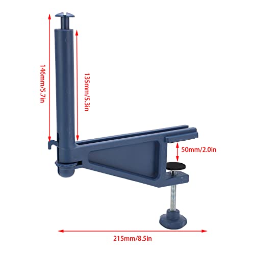 Professional Portable Table Tennis Net with Adjustable Clamp Post Set, Screw Fixation for Indoor Outdoor Play, Nylon Net with Stable 2.2in Clamping Range