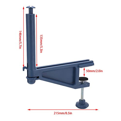 Professional Portable Table Tennis Net with Adjustable Clamp Post Set, Screw Fixation for Indoor Outdoor Play, Nylon Net with Stable 2.2in Clamping Range