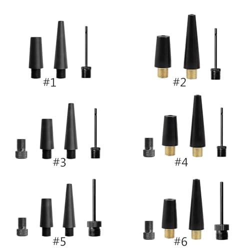 Ball Pump Needle,Air Pumps Needle,Inflation Needle Nozzles for Basketball Football Volleyball,3/4Pcs Set