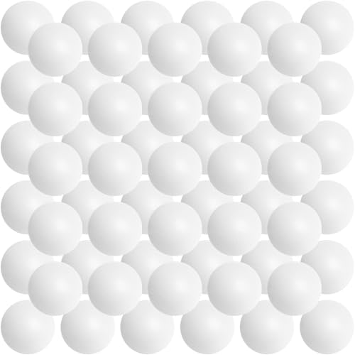 120 Pack Table Tennis Balls 40+mm Assorted Color Plastic Balls Bulk for Games - color: White