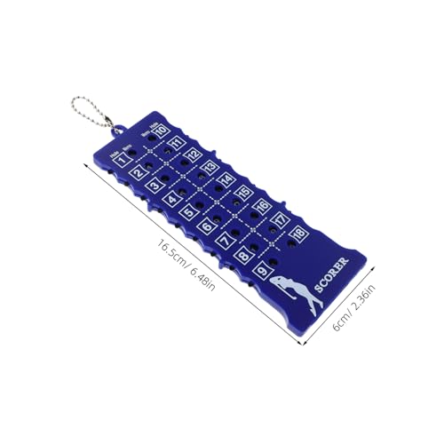 Golf Score Counter Shot Stroke Counter for Women Compact Scoreboard for Golf Tournaments Practice
