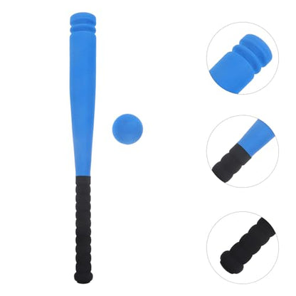 HANABASS Super Safe Baseball Bat Set for Age Blue Bat with Ball for Indoor Outdoor Practice Lightweight Easy to Grip