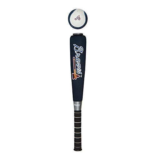 Franklin Sports MLB Jumbo Foam Baseball Bat + Ball Sets - Kids Oversize Foam Baseball Bats + Soft Baseballs - Indoor + Outdoor Youth Baseball Toy - MLB Team Baseball Bat + Ball Sets