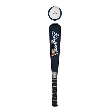Franklin Sports MLB Jumbo Foam Baseball Bat + Ball Sets - Kids Oversize Foam Baseball Bats + Soft Baseballs - Indoor + Outdoor Youth Baseball Toy - MLB Team Baseball Bat + Ball Sets