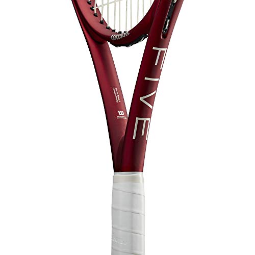 Wilson Triad Five Strung Performance Tennis Racket - size: Grip Size 1 - 4 1/8"