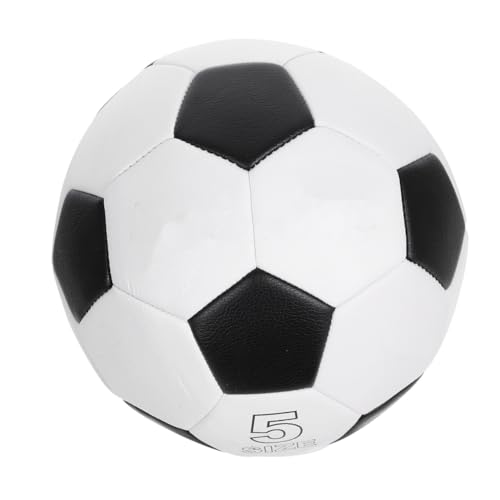 Cabilock Training Soccer Ball Size 5, Pu Machine-Stitched Football for Outdoor Use, Wear-Resistant Soccer Ball for Boys, Suitable for 11-a-Side Matches and Practice