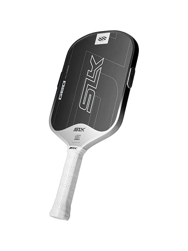 Selkirk Sport SLK Geo Pickleball Paddle | T700 Raw Carbon Fiber Pickleball Paddles | Massive Sweet Spot & Balance with Rev-Pro Core - color: White, size: Elongated