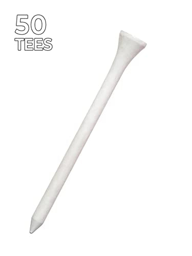 Pride Golf Tee, 2-1/8 inch Deluxe Tee, 50 Count Bag