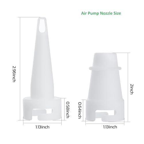 Quick Pump Fitting Nozzle Inflation Air Pump Adapter Valve Adaptor Replacement Inflation Air Pump Attachments Quality Nozzle