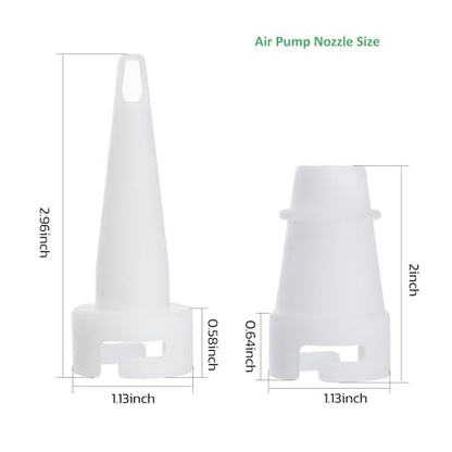 Quick Pump Fitting Nozzle Inflation Air Pump Adapter Valve Adaptor Replacement Inflation Air Pump Attachments Quality Nozzle