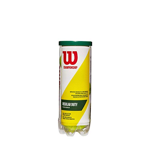 WILSON Championship Tennis Balls - size: 24 Can Case (72 Balls), style: Regular Duty