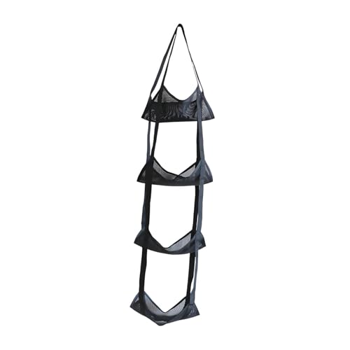 Sports Ball Storage Net, Organizer, Vertical for Garage, Mesh Bag for Soccer, Wall Mounted.