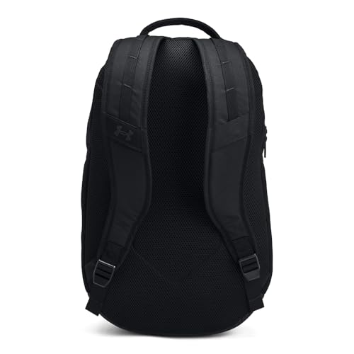 Under Armour Unisex-Adult Hustle 6.0 Backpack - Mens and Womens, (003) Black/Black/Black, One Size Fits Most - color: (003) Black / Black / Black, size: One Size