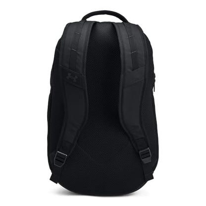Under Armour Unisex-Adult Hustle 6.0 Backpack - Mens and Womens, (003) Black/Black/Black, One Size Fits Most - color: (003) Black / Black / Black, size: One Size