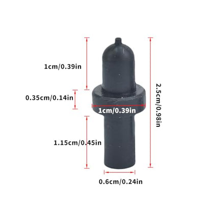 Rubber Air Plug Replacement Set for Basketball Football Volleyball, Quick Leak Seal, Tool-Free Setup, 5/10 Pack