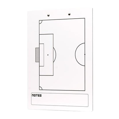 Soccer White Dry Erase Coaches Clipboard | Double-Side Soccer Coaching Whiteboard with Marker