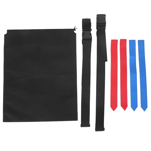Hemoton 1 Set Flag Football Belts: Kids Adult Adjustable Waist Belts For Youth Teens Adults Team Training Sport Events Outdoor Indoor Games