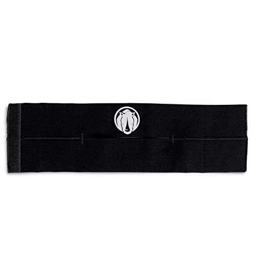 Rhino Wax - Baseball Glove Wrap with Velcro - Base Ball Mitt Break-in Kit Essential - Sturdy Elastic and Heavy Duty - Creates and Maintains The Perfect Pocket - Keeps Gloves Game-Ready