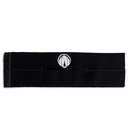 Rhino Wax - Baseball Glove Wrap with Velcro - Base Ball Mitt Break-in Kit Essential - Sturdy Elastic and Heavy Duty - Creates and Maintains The Perfect Pocket - Keeps Gloves Game-Ready