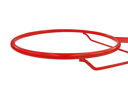 FixtureDisplays Wall Mount Basketball Rim Hoop Basketball Hoop Basketball Goal 17.8" Diameter Wall Mount Plate 2.75X3.25" Mount Position 16937