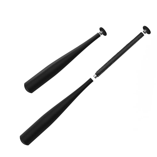 Modular Baseball Bat with Adjustable Length – Interchangeable parts for Customizable Fit – Converts from 28 Inch Bat to 17 Inch Short Bat – Versatile Design Aluminum Traning Bats (Matte Black)
