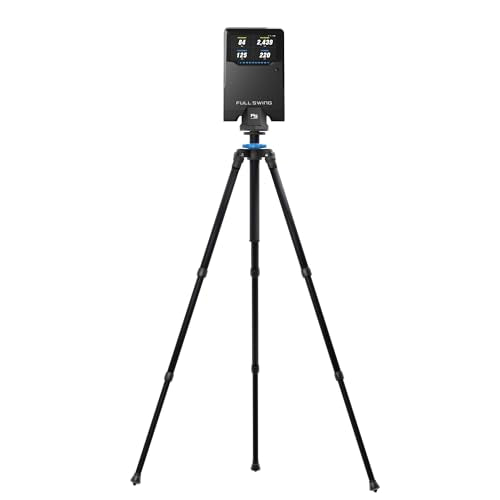 Full Swing Kit Baseball Advanced Radar Launch, Hitting, & Pitch Analyzer | Revolutionary Technology Captures 12 Data Points | Premium Package Includes 4K Camera, OLED Display, Tripod, & Accessories