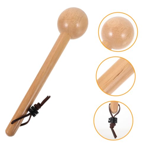 Holibanna 2Pcs Portable Wooden Baseball Glove Mallet Softball Glove Break Tool with Extended Handle for Easy Use for Shaping Loosening Finger