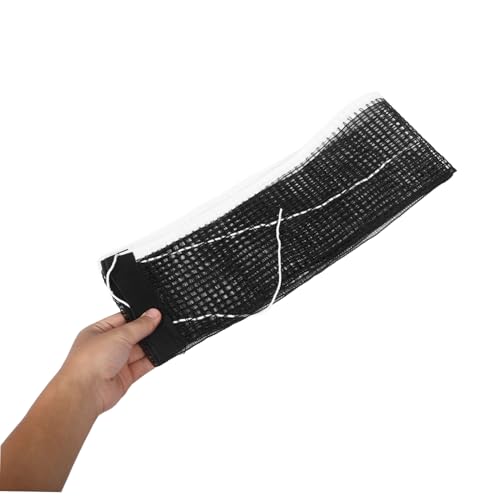 LIOOBO Table Tennis Replacement Net Durable Pong Net with Tightly Woven Mesh for School and Gym Use Quick Setup and Sleek Black Design Standard