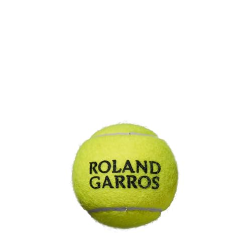 Wilson Roland Garros Clay Tennis Ball - 3 Ball Can - size: 1-Can (Pack of 6)