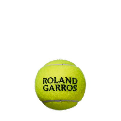 Wilson Roland Garros Clay Tennis Ball - 3 Ball Can - size: 1-Can (Pack of 6)