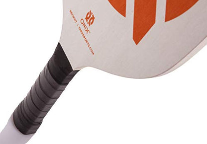 Recruit by Onix Pickleball Starter Set - Includes Two Poplar Wood Paddles and Two Yellow Balls