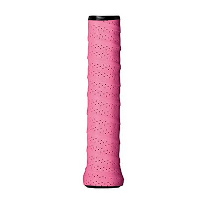 WILSON Perforated Pro Tennis Racquets Over Grip, Pink - color: Pink, style: Pro Perforated