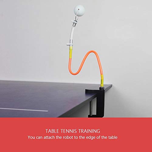 Alomejor Training Robot Professional Table Tennis Training Robot Fixed Rapid Ball Machine Table Tennis Trainer for Stroking