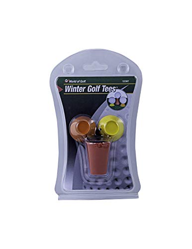 JEF World of Golf Gifts and Gallery, Inc. Winter Tees (Multicolor, Set of 3)