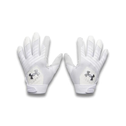 Under Armour Clean Up Baseball Gloves - color: (100) White / White / Metallic Silver, size: X-Large