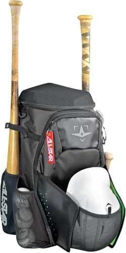 All-Star S7 Elite Player BatPack, 20.5" H x 14" W x 10" D
