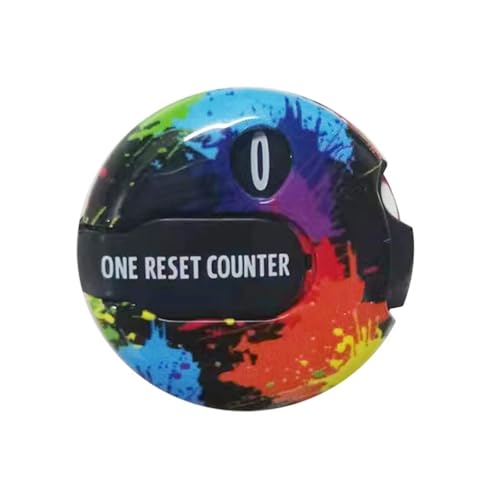Golf Stroke Counter 7 Pcs Golf Score Counter Easy Reset Up to 12 Strokes Stroke Putt Training Accessories Aids Drop Ship - color: Colorful Black