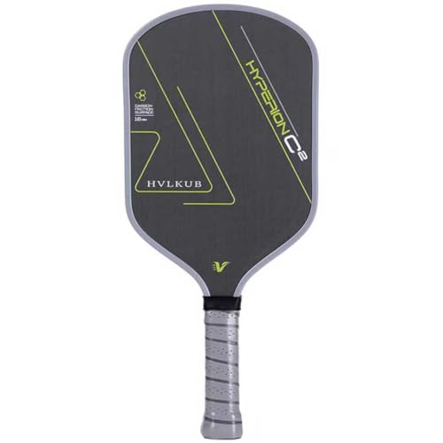 Pickleball Paddle,16mm Raw T700 Carbon Fiber Lightweight Pickle Ball Paddle,Durable & Beginner-Friendly Pickleball Racket,Adults & Youth Pickle Ball Equipment,Comfortable Grip,Multiple Colors - color: Box-Grey Yellow